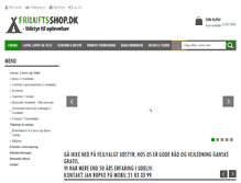 Tablet Screenshot of friluftsshop.dk